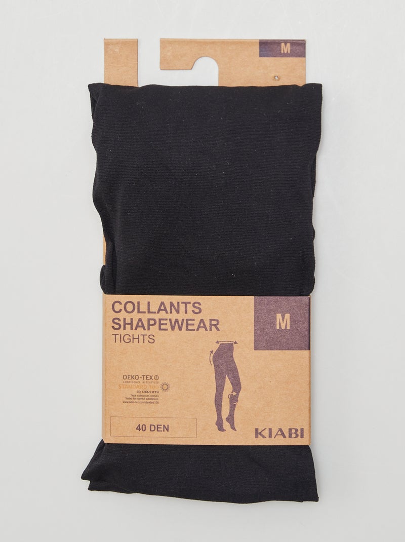 Collant shapewear nero - Kiabi