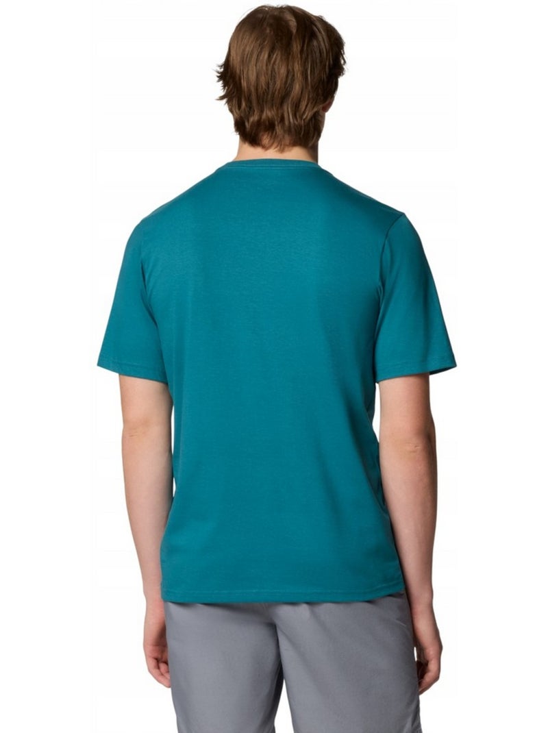 Columbia Basic Maglietta Logo Uomo Blu - Kiabi