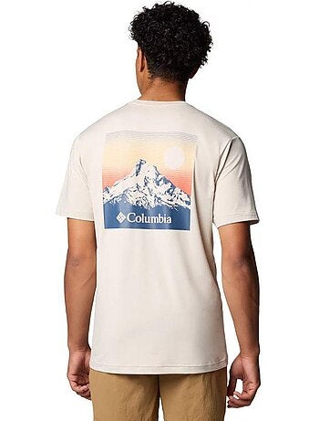 Columbia Kwick Hike Maglietta Stampa posteriore Uomo
