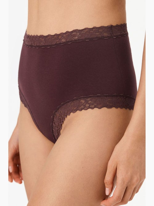 Comfy cotone slip a vita alta penti - Kiabi Comfy cotone slip a vita alta penti - Kiabi