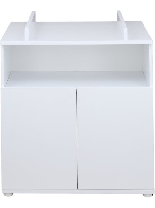 Comò fasciatoio 2 ante bianco - BABYPRICE - Kiabi