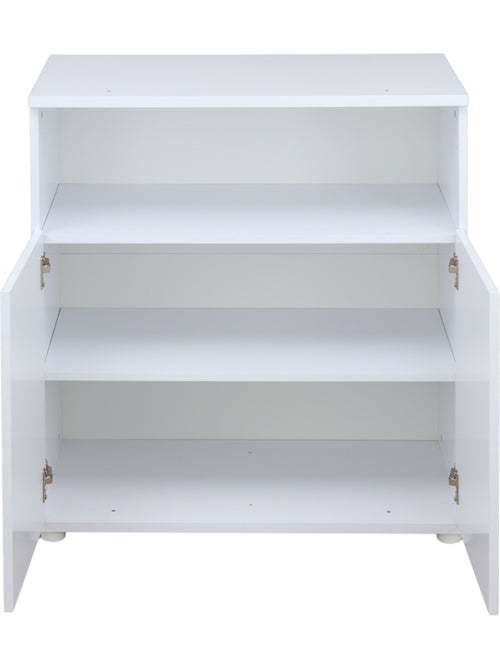 Comò fasciatoio 2 ante bianco - BABYPRICE - Kiabi