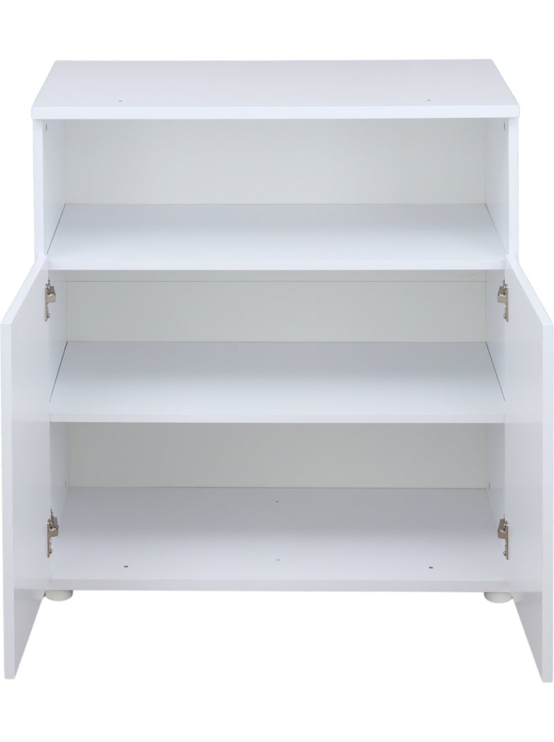 Comò fasciatoio 2 ante bianco - BABYPRICE Bianco - Kiabi