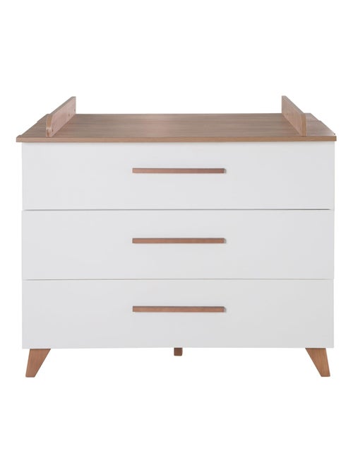 Comò fasciatoio evolutivo 3 cassetti in legno – ROBA "Ole" - Kiabi