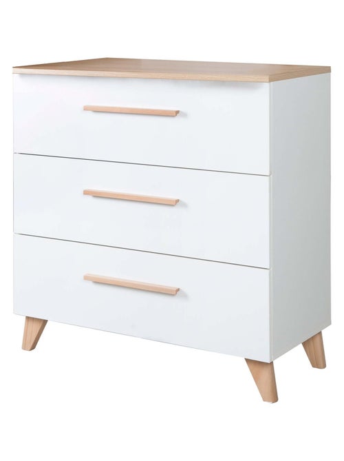Comò fasciatoio evolutivo 3 cassetti "Roba Leon" - Kiabi Comò fasciatoio evolutivo 3 cassetti "Roba Leon" - Kiabi