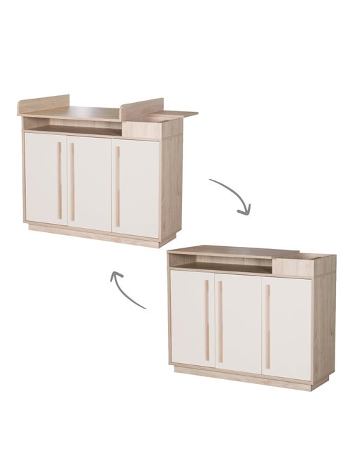Comò fasciatoio minimalista con vani portaoggetti Elva – Roba - Kiabi Comò fasciatoio minimalista con vani portaoggetti Elva – Roba - Kiabi