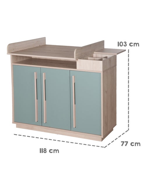 Comò fasciatoio minimalista con vani portaoggetti Selva – Roba - Kiabi Comò fasciatoio minimalista con vani portaoggetti Selva – Roba - Kiabi