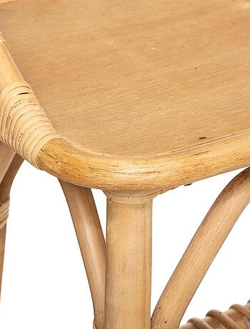 Comodino in rattan