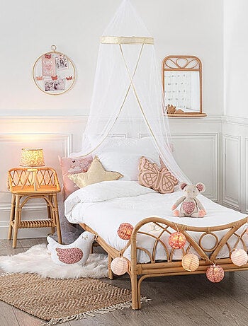 Comodino in rattan