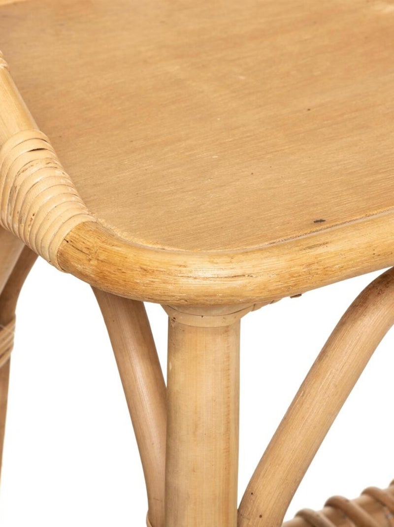 Comodino in rattan Legno naturale - Kiabi