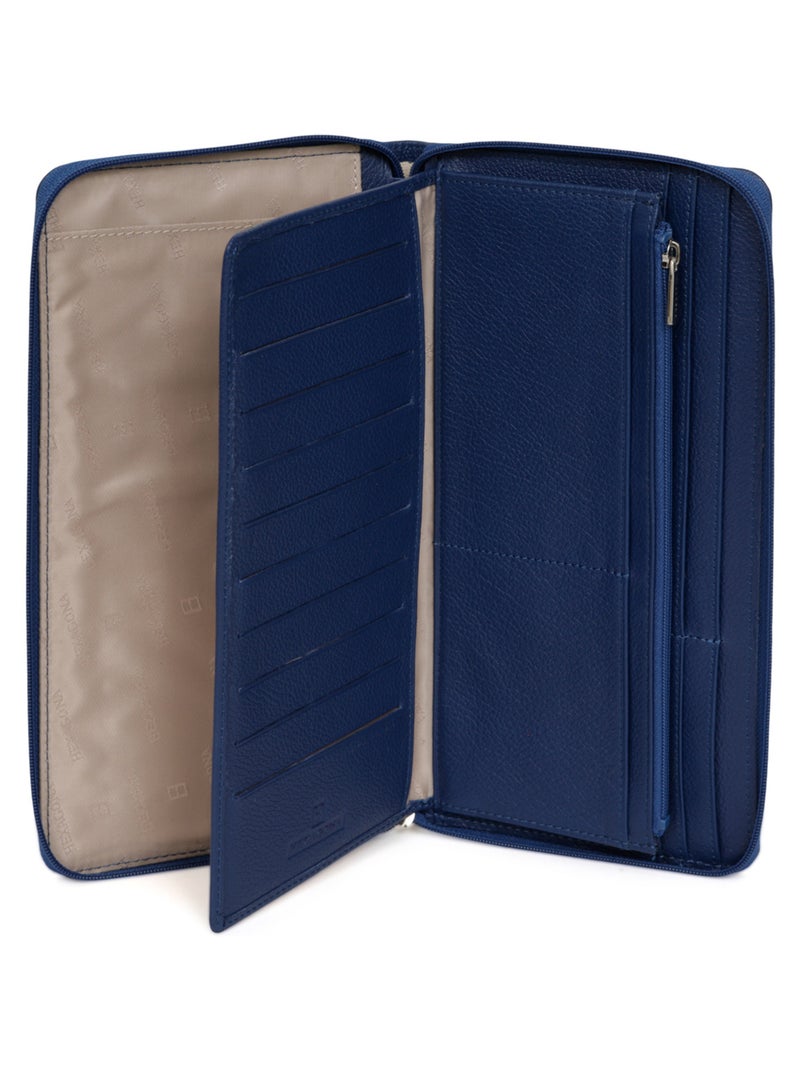 Compagno di viaggio - 1 pannello - pelle confort hexagona Blu - Kiabi