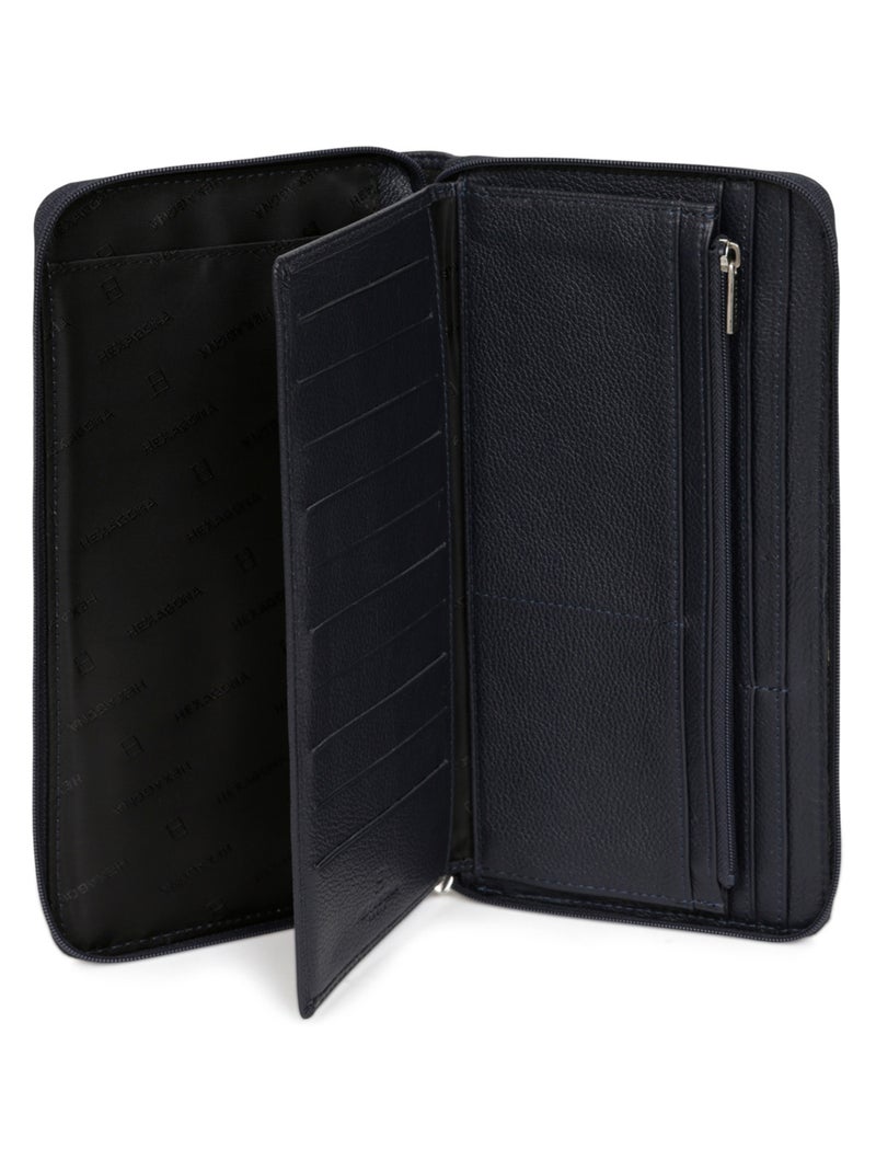 Compagno di viaggio - 1 pannello - pelle confort hexagona Blu marino - Kiabi