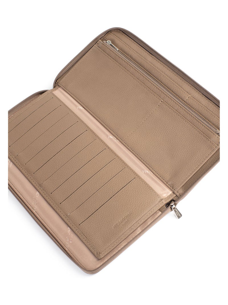 Compagno di viaggio - 1 pannello - pelle confort hexagona Marrone chiaro - Kiabi