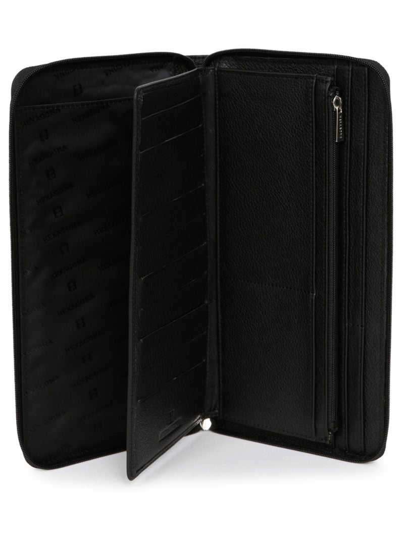 Compagno di viaggio - 1 pannello - pelle confort hexagona Nero - Kiabi