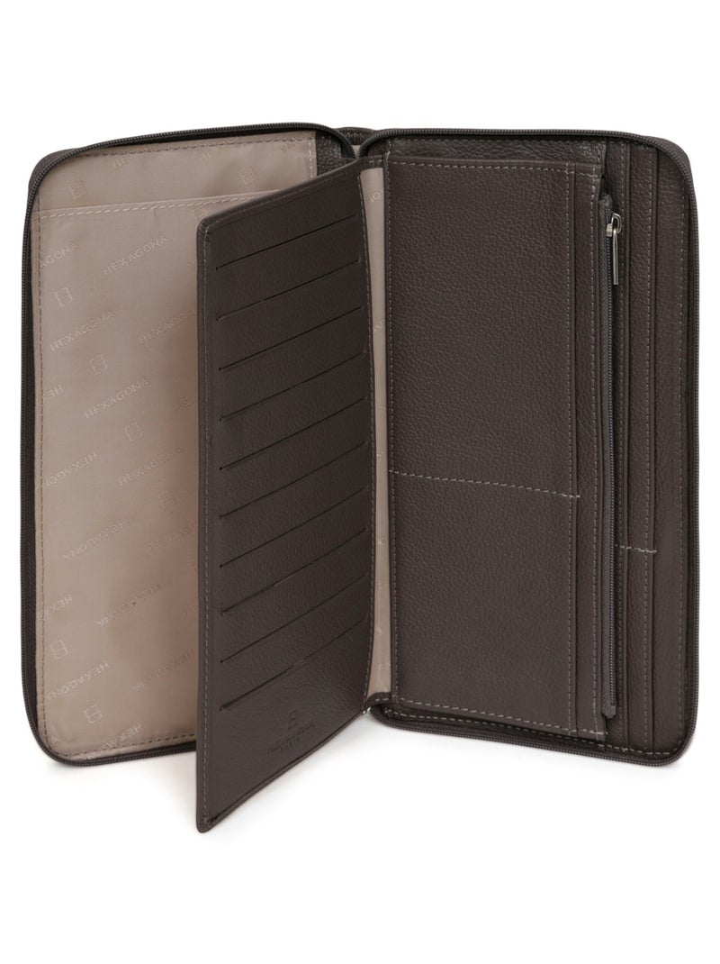 Compagno di viaggio - 1 pannello - pelle confort hexagona Tortora - Kiabi