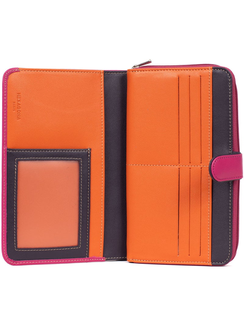 Compagno di viaggio - 1 pannello - pelle multico hexagona Rosa fucsia - Kiabi
