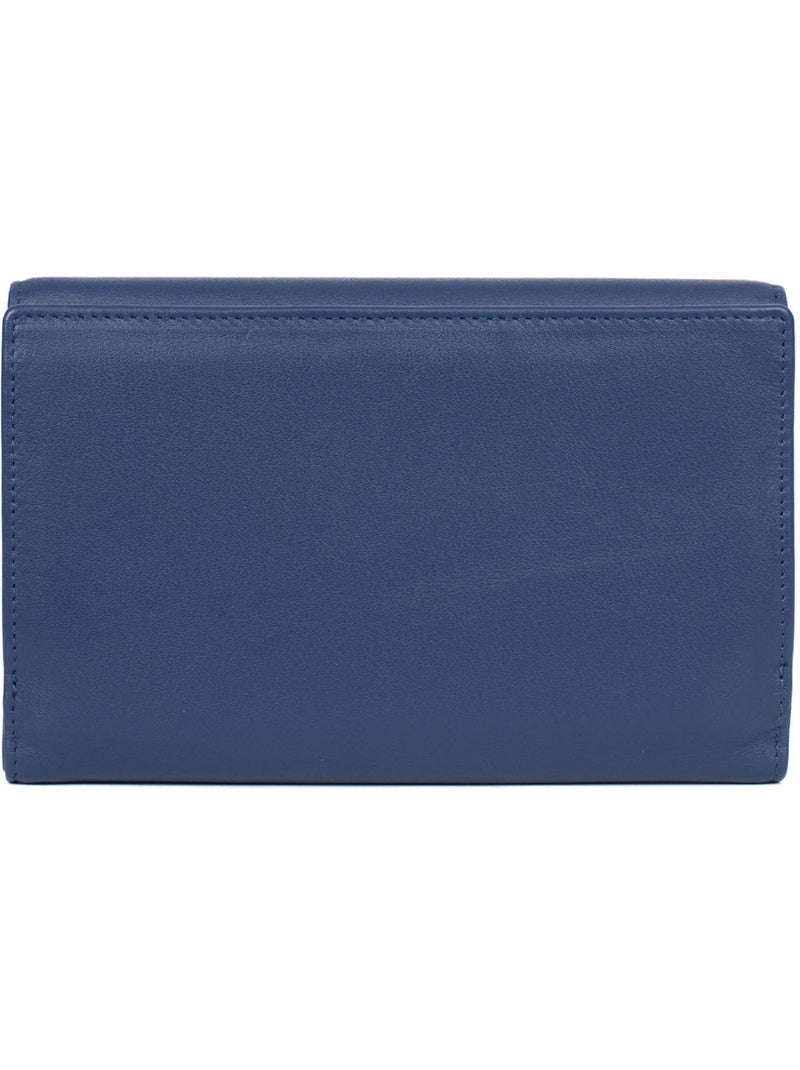 Compagno di viaggio - 2 ante - pelle multico hexagona Blu Multicolore - Kiabi