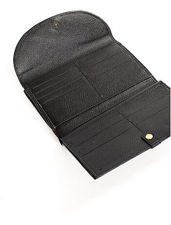 Compagno di viaggio - 2 ante - Stop RFID - Pelle BASTILLE