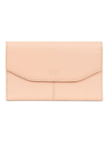 Compagno di viaggio - 2 ante - Stop RFID - Pelle PARISIENNE
