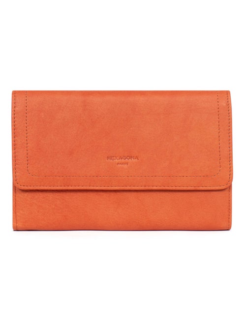 Compagno di viaggio - 2 ante - Stop RFID - Pelle SAUVAGE - Kiabi