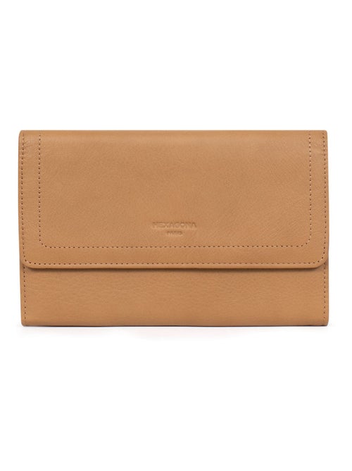 Compagno di viaggio - 2 ante - Stop RFID - Pelle SAUVAGE - Kiabi
