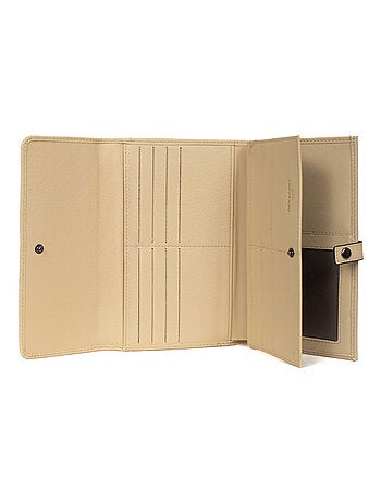Compagno di viaggio - 2 ante - Stop RFID - Pelle SAUVAGE