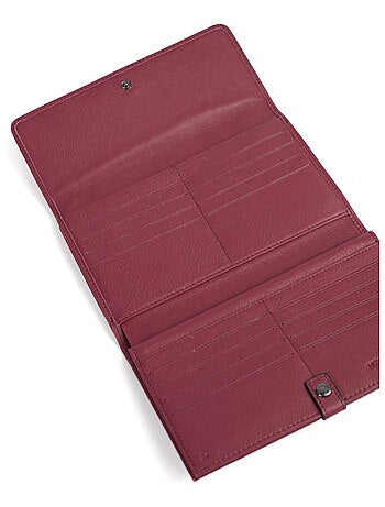 Compagno di viaggio - 2 ante - Stop RFID - Pelle SAUVAGE