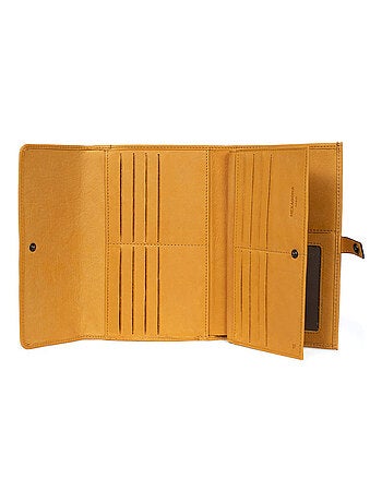 Compagno di viaggio - 2 ante - Stop RFID - Pelle SAUVAGE
