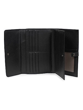 Compagno di viaggio - 2 ante - Stop RFID - Pelle SAUVAGE