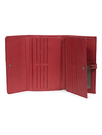 Compagno di viaggio - 2 ante - Stop RFID - Pelle SAUVAGE