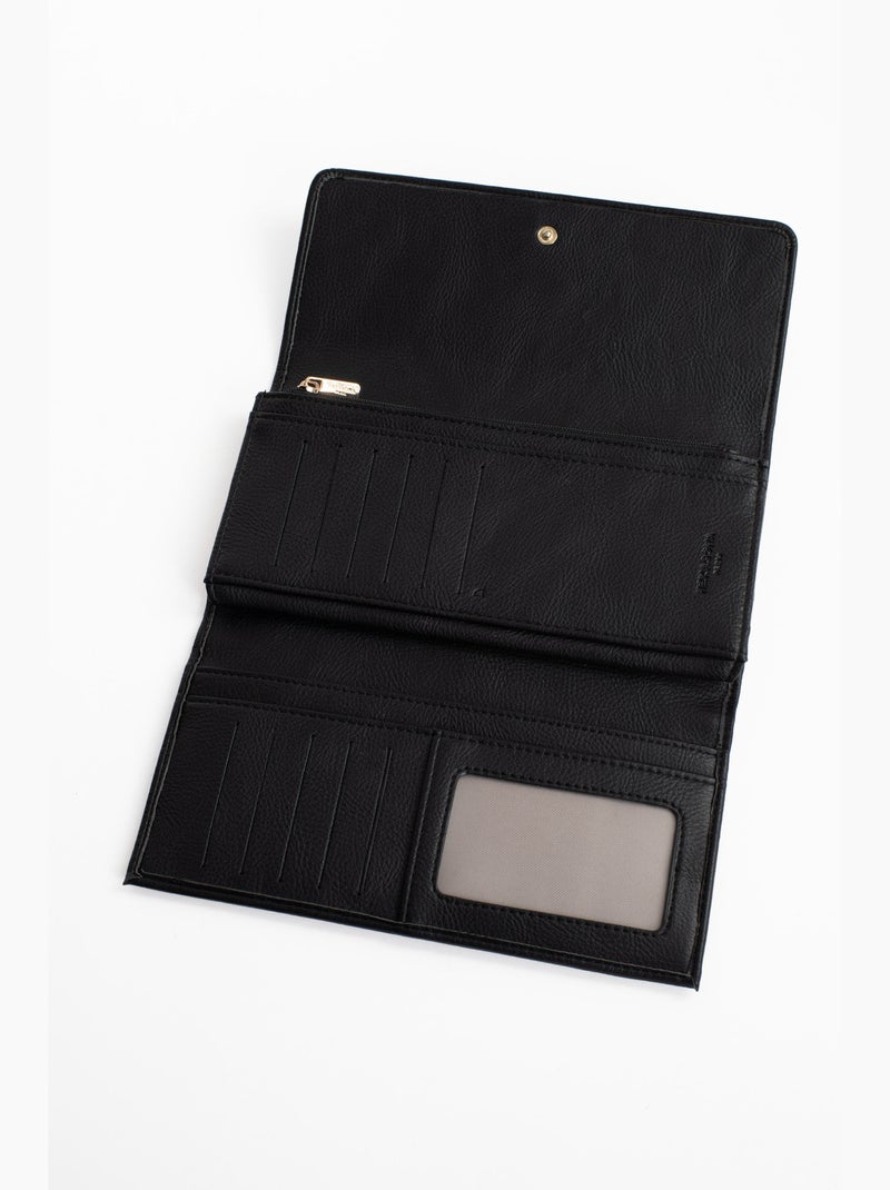 Compagno di viaggio - 2 ante - stop rfid moly hexagona Nero - Kiabi