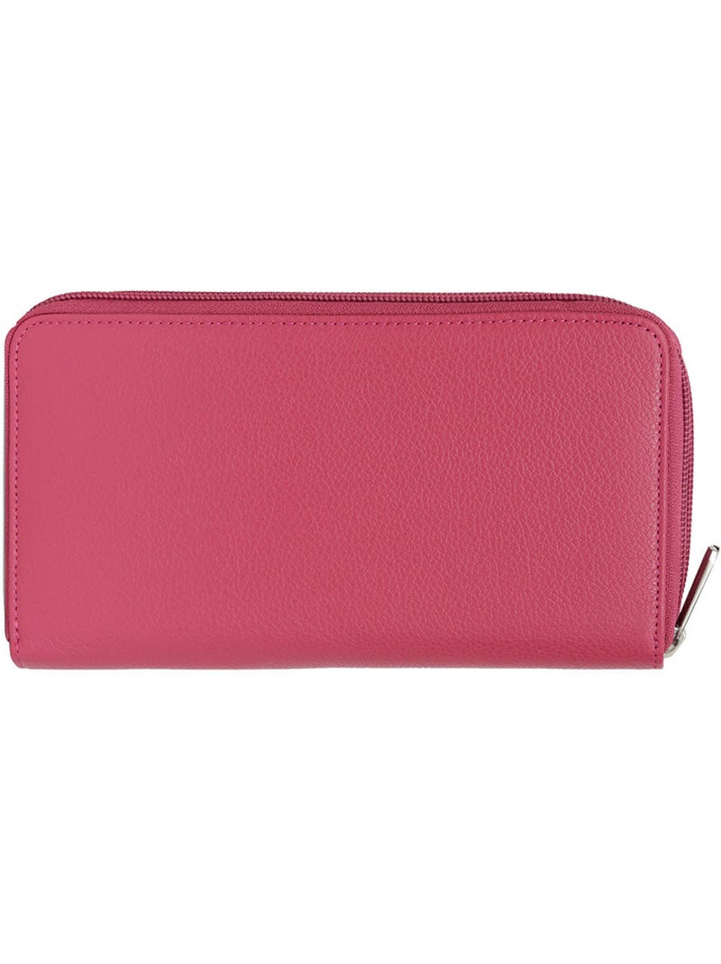 Compagno di viaggio - pelle confort hexagona Rosa fucsia - Kiabi