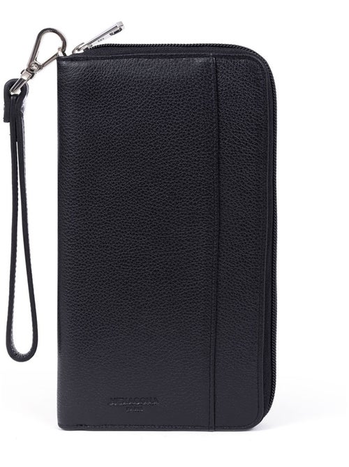 Compagno di viaggio - stop rfid - pelle duo hexagona - Kiabi Compagno di viaggio - stop rfid - pelle duo hexagona - Kiabi