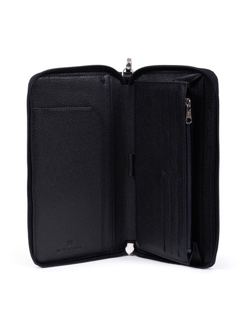 Compagno di viaggio - Stop RFID - Pelle DUO - Kiabi