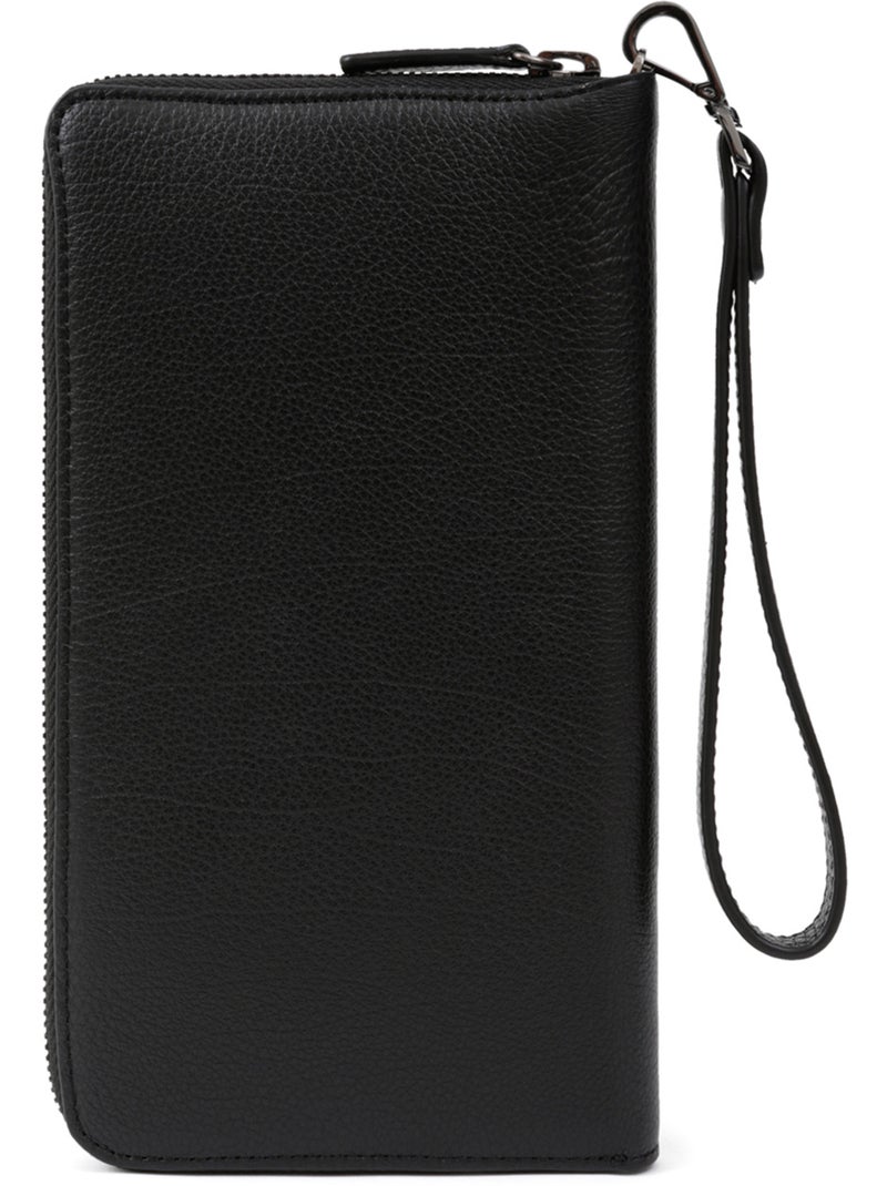 Compagno di viaggio - stop rfid - pelle encore hexagona Nero - Kiabi