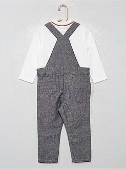 Completino polo + salopette - Kiabi