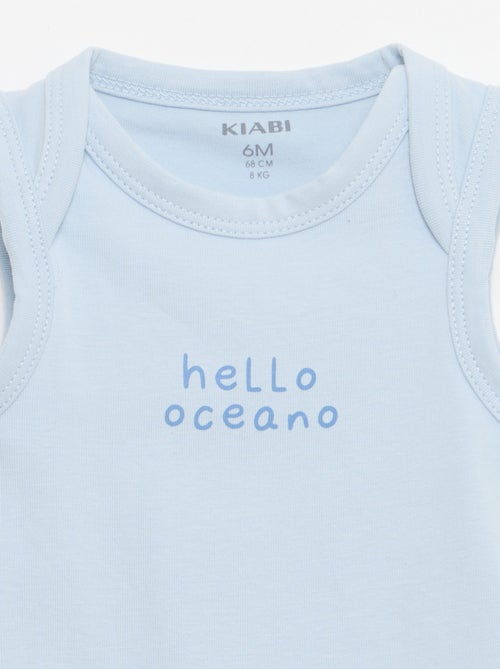 Completo 2 pezzi - body + pantaloncini - Kiabi