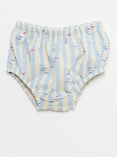 Completo 2 pezzi - body + pantaloncini - Kiabi