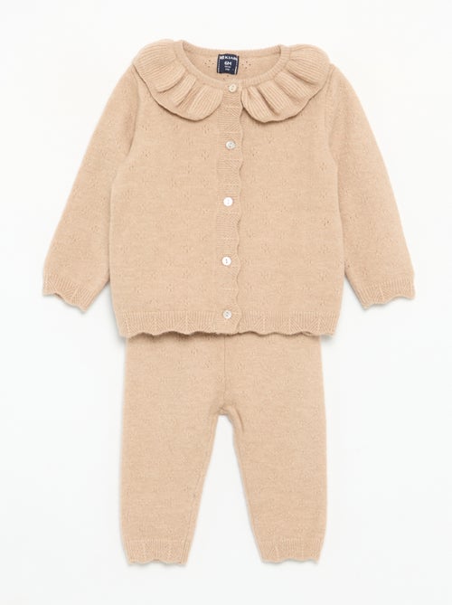 Completo 2 pezzi - Cardigan + leggings - Kiabi