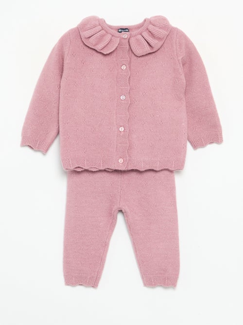 Completo 2 pezzi - Cardigan + leggings - Kiabi