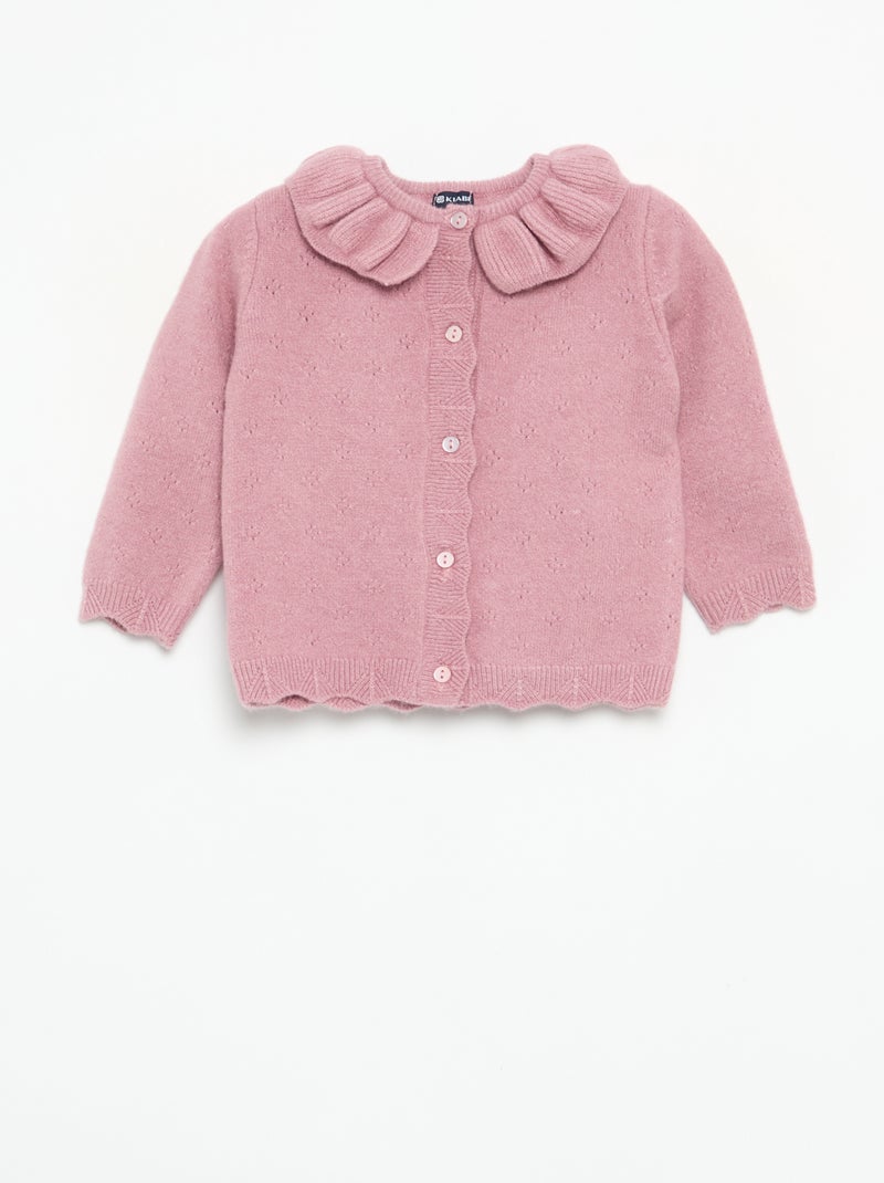 Completo 2 pezzi - Cardigan + leggings Rosa - Kiabi