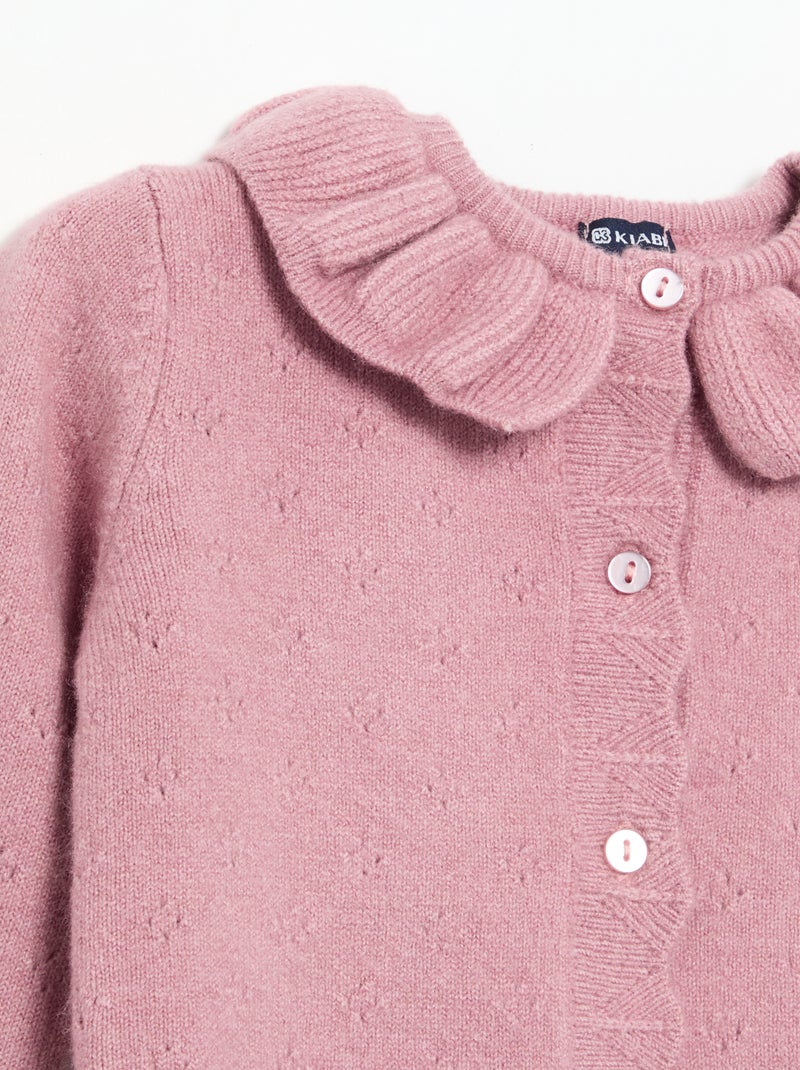 Completo 2 pezzi - Cardigan + leggings Rosa - Kiabi