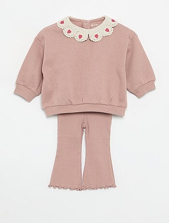 Completo 2 pezzi - felpa + leggings