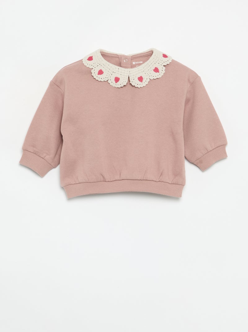 Completo 2 pezzi - felpa + leggings Rosa - Kiabi