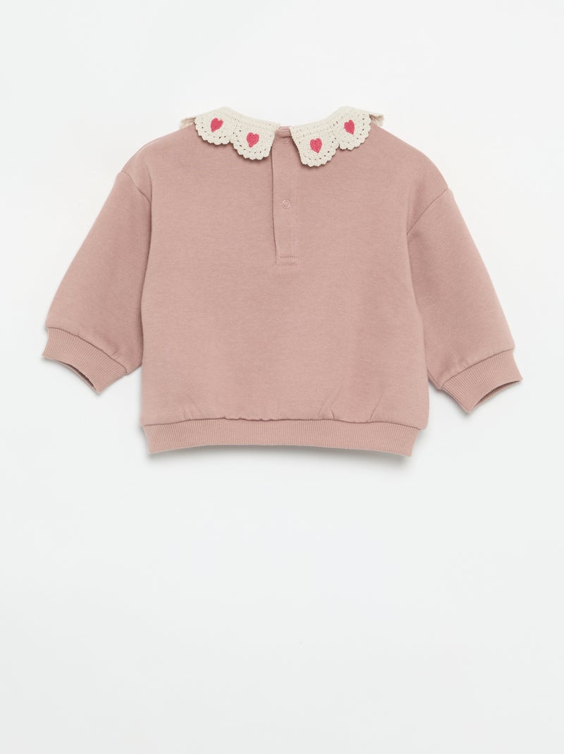 Completo 2 pezzi - felpa + leggings Rosa - Kiabi