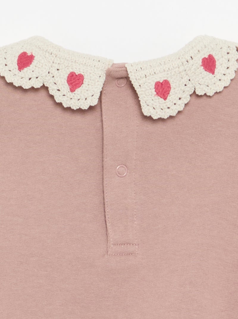 Completo 2 pezzi - felpa + leggings Rosa - Kiabi