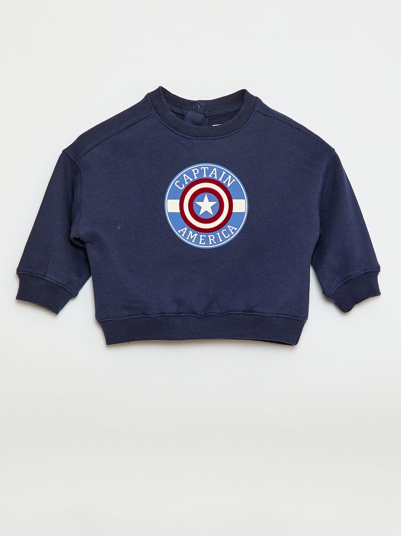 Marvel Avengers Iron Man Thor Capitan America Zip Up Vest 2fer giacca e pullover in pile con cappuccio bambino a grande bambino, Multicolore / Grigio, 4 anni