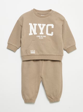 Completo 2 pezzi - felpa + pantaloni da jogging