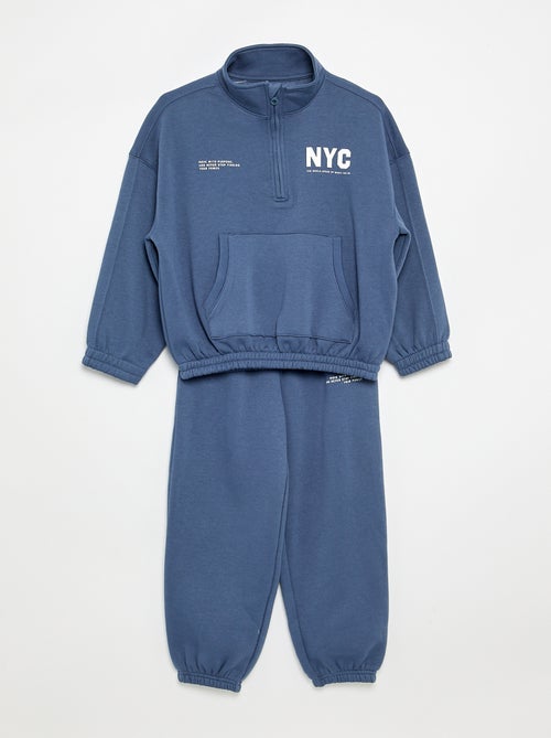 Completo 2 pezzi - Felpa + pantaloni da jogging - Kiabi
