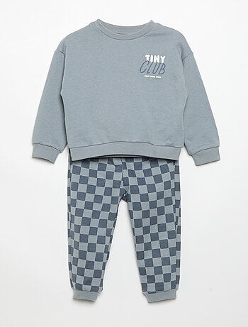 Completo 2 pezzi - Felpa + pantaloni da jogging